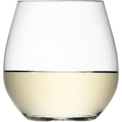 Afbeelding van L.S.A. Wine Glas 370 ml Set van 4 Stuks Transparent / Glass