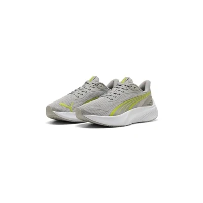 Afbeelding van PUMA Pounce Lite Jr kindersportschoenen 401512 06 Gray Lime