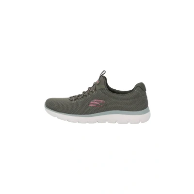 Afbeelding van Skechers Summits Sneakers laag, Dames, Maat: 41, Olive mesh Textiel
