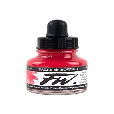 Afbeelding van Daler Rowney FW acryl inktfles, 29,5 ml, magenta