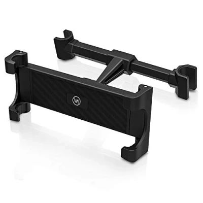 Afbeelding van Wicked Chili Tablethouder voor hoofdsteun auto compatibel met iPad, Switch, Samsung Tab, Media Pad autohouder iPad (14 28 cm, 6 13 inch), anti vibratie, staand formaat