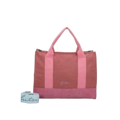 Afbeelding van Fritzi aus Preußen Schoudertas Canvas Tote Bag Roasted Veelkleurig