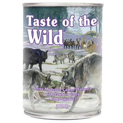 Afbeelding van Taste of the Wild Sierra Mountain Natvoer Voor Honden Met Lam 6 x 390 gr (tray)