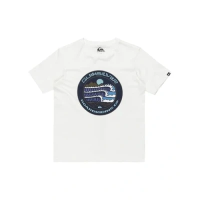 Afbeelding van Quiksilver EVO Three SEAS Tshirt print voor kinderen, Maat: 140, White