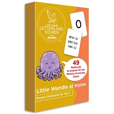 Afbeelding van Big Cat Phonics for Little Wandle Letters and Sounds Revised at Home Flashcards Year 1