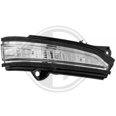 Afbeelding van DIEDERICHS 1429326 Knipperlichten Transparent rechts LED FORD: Mondeo 5, 5 Kombi