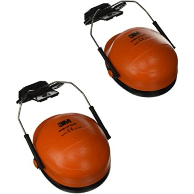 Afbeelding van 3M Peltor H31 Gehoorkap met helmbevestiging P3E Oranje H31P3E