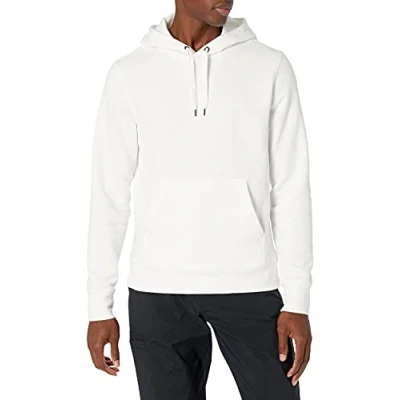 Image de Amazon Essentials Sweat à capuche en polaire (grandes tailles disponibles) Homme, Blanc Vif, L