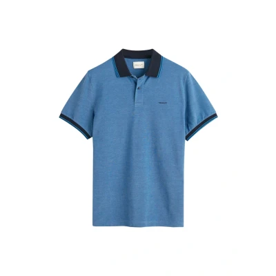 Afbeelding van Gant Hommes Vêtements Polos Manches courtes Bleu M