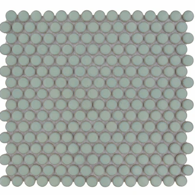 Afbeelding van The Mosaic Factory Venice Pennyround Light Green