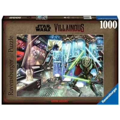 Afbeelding van Ravensburger puzzel Star Wars Villainous:General Grievous Legpuzzel 1000 stukjes