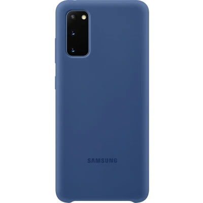 Afbeelding van Galaxy S20 (5G) Siliconen Hoesje EF PG980 Navy Samsung Smartphone Hoesjes Geen Verzendkosten &amp; Morgen In Huis