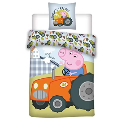 Afbeelding van Baby Peppa Pig dekbedovertrekje 100 X 135 cm + 1 sloop 40 60