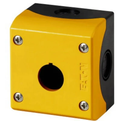 Afbeelding van Eaton M22 IY1 Opbouwbehuizing 1 inbouwplaats, Voor bodembevestiging (Ø x h) 22 mm 80 Antraciet stuk(s)