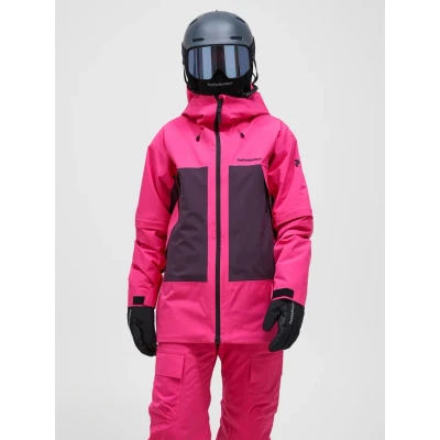 Afbeelding van Peak Performance Edge Insulated Jacket Dames Ski jas Beetroot Purple L