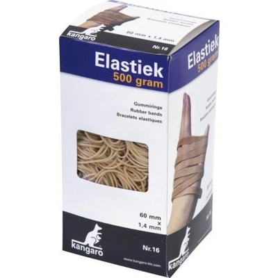 Afbeelding van Kangaro K 5006 500 Elastiek Nr. 16 60X1,5Mm 500Gr Naturel