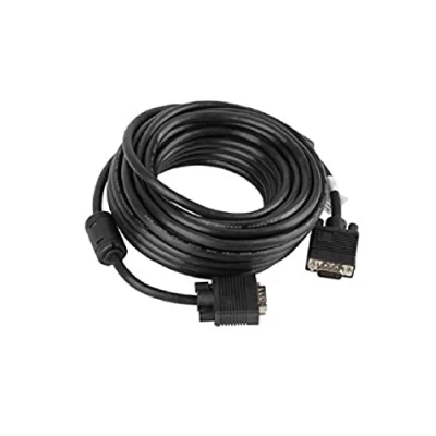 Afbeelding van VGA kabel Lanberg CA VGAC 10CC 0100 B 10 m Zwart