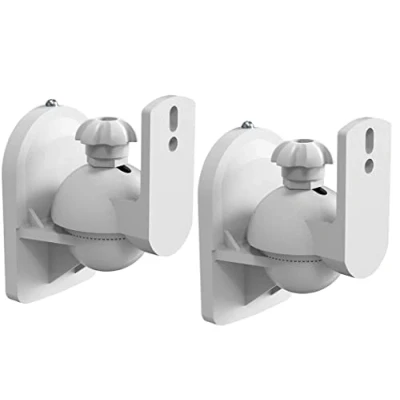 Afbeelding van My Wall HB 6 WL Luidspreker wandbeugel Kantelbaar, Draaibaar Afstand tot de muur (max.): 64 mm Wit 1 paar