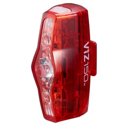 Afbeelding van Cateye ViZ150 Achterlicht Fiets Fietsverlichting LED Max. 150 Lumen Brandduur 12 uur USB Oplaadbaar 4 lichtmodi