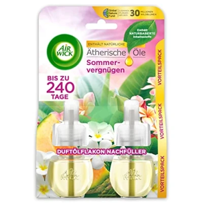 Afbeelding van AirWick Luchtverfrisser Air Wick Elektrische Geurverspreider Summer Pleasure Zalige Zomer Navulverpakking, 38 ml