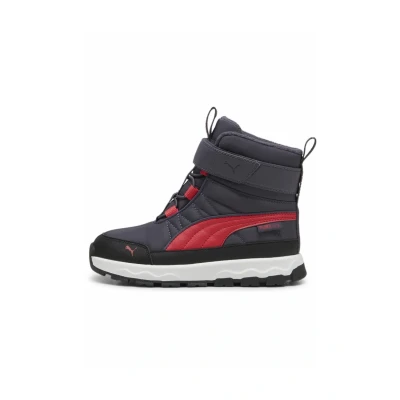 Afbeelding van Puma Evolve Puretex Snowboots voor kinderen, Maat: 29, Galactic gray tart cherry black Kunststof/ textiel
