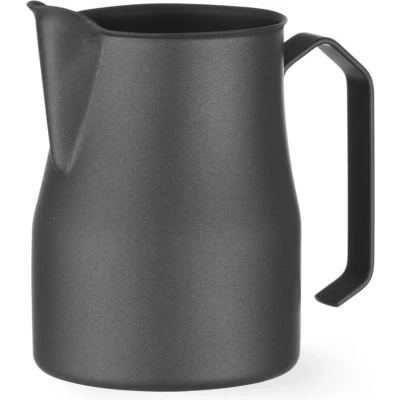 Afbeelding van Hendi Melkkan V vormige Schenktuit Mat Zwart 0,7 Liter Ø8,4x(H)13cm