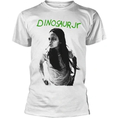 Afbeelding van Dinosaur Jr. Heren Tshirt S Green Mind Wit