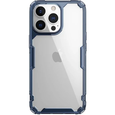 Afbeelding van Telefoonhoesje geschikt voor Apple iPhone 14 Pro Max Nillkin Nature TPU Case Back Cover Blauw