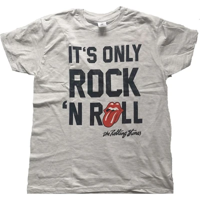 Afbeelding van The Rolling Stones It&#039;s Only Rock N&#039; Roll Heren T shirt L Grijs