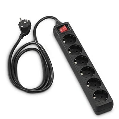 Image de Hama Distribution Panel 6 Way 45 with Switch coupe circuit