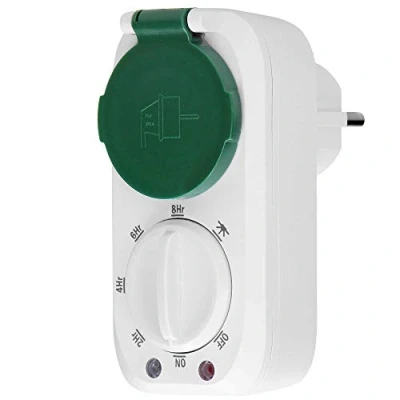 Afbeelding van ORNO PRE 446(GS) buitentimer met schemersensor, Schuko 16A/230A, IP44