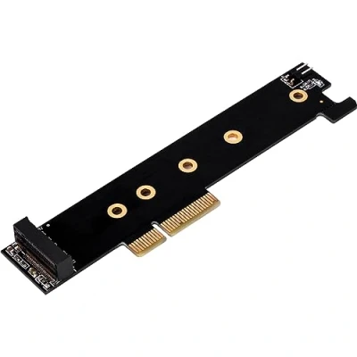 Afbeelding van Silverstone ECM26, converteert één M.2 poort (M toets) naar een PCIe x4 interface, CLKREQ, 2230, 2242, 2260, 2280, 22110, SST ECM26