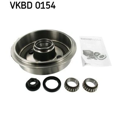 Afbeelding van Skf Remtrommel VKBD 0154