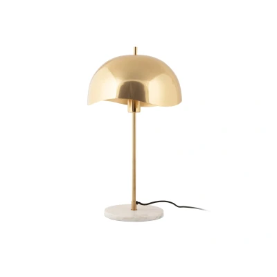 Afbeelding van Leitmotiv Tafellamp Waved Dome Verguld