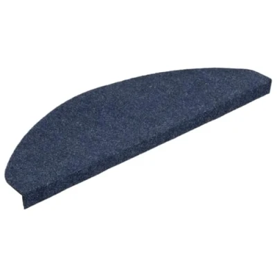 Afbeelding van vidaXL Trapmatten zelfklevend 15 st 65x22,5x3,5 cm blauw