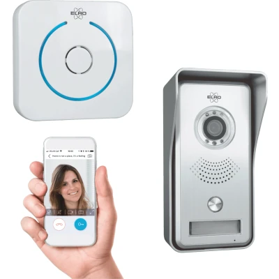 Afbeelding van Elro DVC040IP draadloze Wi Fi video deurbel met app