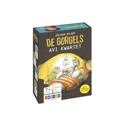 Afbeelding van de Gorgels AVI kwartet kaartspel in kleur Beige, maat: n/a