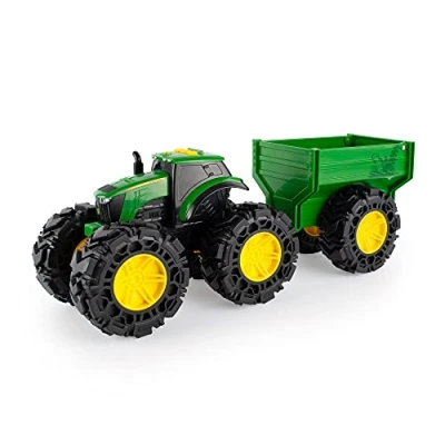 Afbeelding van Britains John Deere Met Trailer