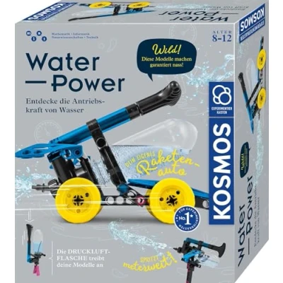 Afbeelding van Kosmos Water Power, Experimentset, Bouwkunde, 8 jaar, Zwart, Blauw