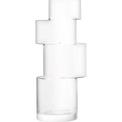 Afbeelding van L.S.A. Tier Vaas 35 cm Transparent / Glass