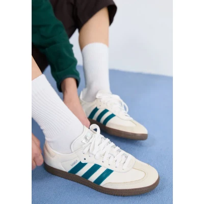 Afbeelding van adidas Originals Samba OG W Unisex Sneakers laag, Maat: 36, Cloud white/legacy teal/wonder white Leer