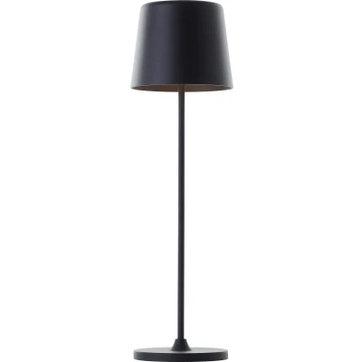 Afbeelding van Brilliant Kaami Tafellamp Ø 10 cm Zwart