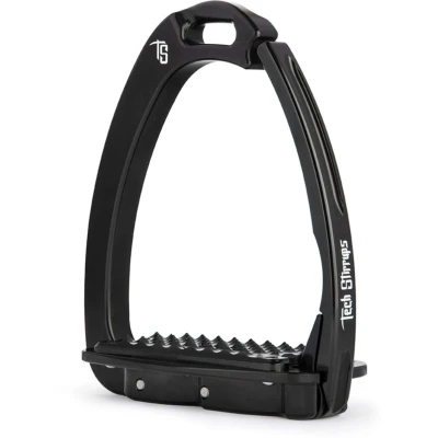 Afbeelding van Tech Stirrups Stijgbeugels Venice Sloped Dressuur Zwart