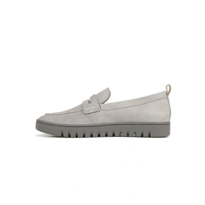 Afbeelding van Vionic Uptown Instappers, Dames, Maat: 40.5, Grey suede Veloursleer