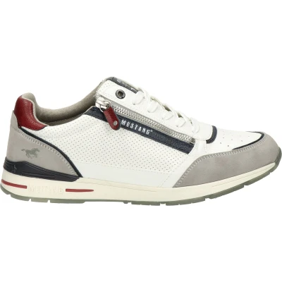 Afbeelding van Mustang Sneakers Laag wit Maat 42