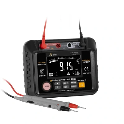 Afbeelding van PCE Instruments MO 1500 Isolatiemeter, Ohmmeter 2500 GΩ