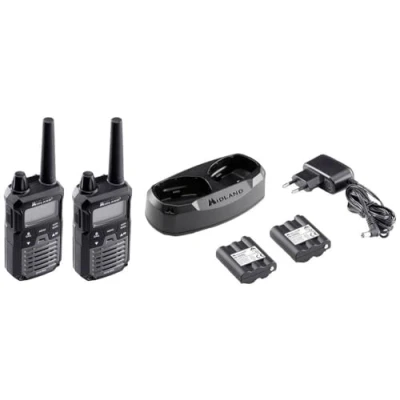Afbeelding van Midland XT70 Pro PMR+LPD Blisterpack Schwarz C1465 LPD/PMR portofoon Set van 2 stuks