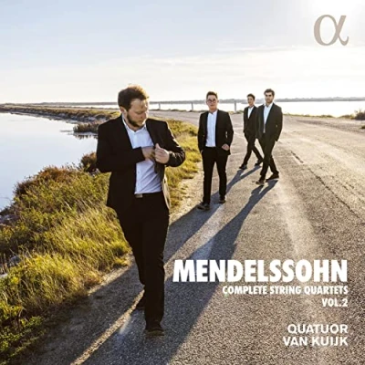 Afbeelding van Quatuor Van Kuijk Mendelssohn: Complete String Quartets, Vol. 2 (CD)