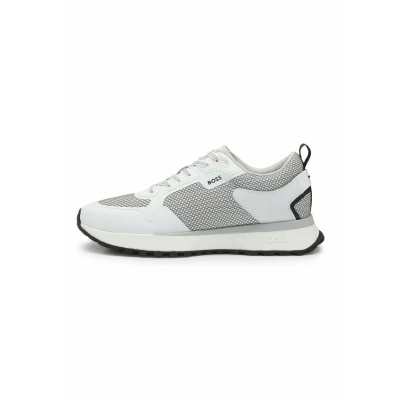Afbeelding van BOSS Jonah_Runn_Meth, Running heren, open wit, 39 EU, Wit (Open wit), White), EU