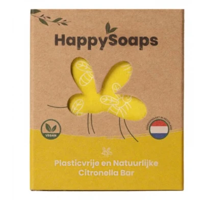 Afbeelding van HappySoaps Citronella Insect Bar 50GR